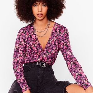 Floral Blouse/Nasty Gal